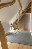 Vloerkleed | Vlakgeweven | Vervilte Wol | 301-001-104 Charcoal