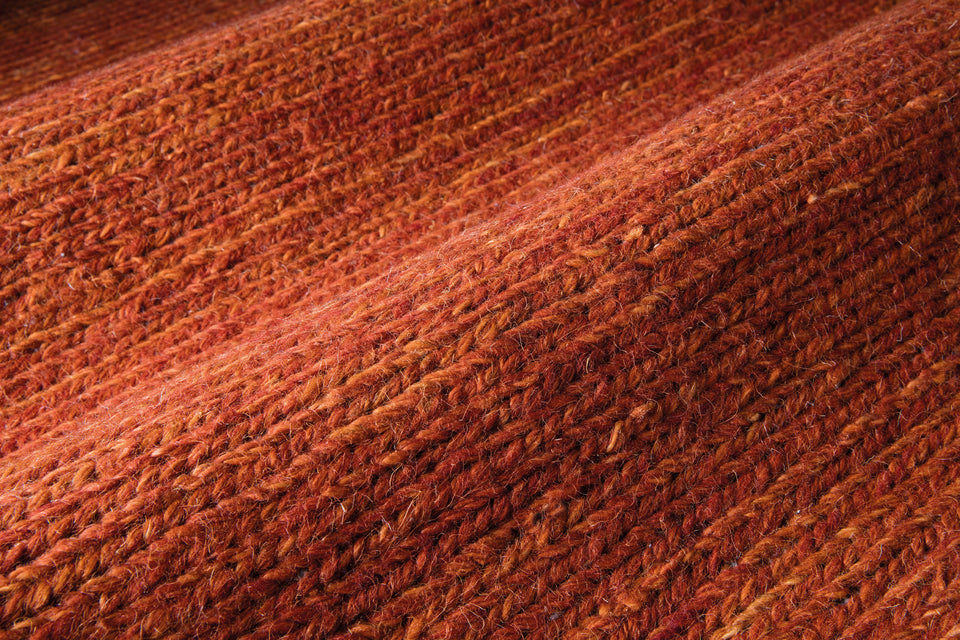 Vloerkleed Sumack | 100% Handgesponnen wol | 406-001-128 Orange